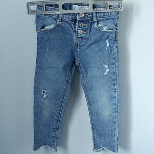 🍁5/$25🎃 Zara Baby Girl Size 2/3 Years  Jeans